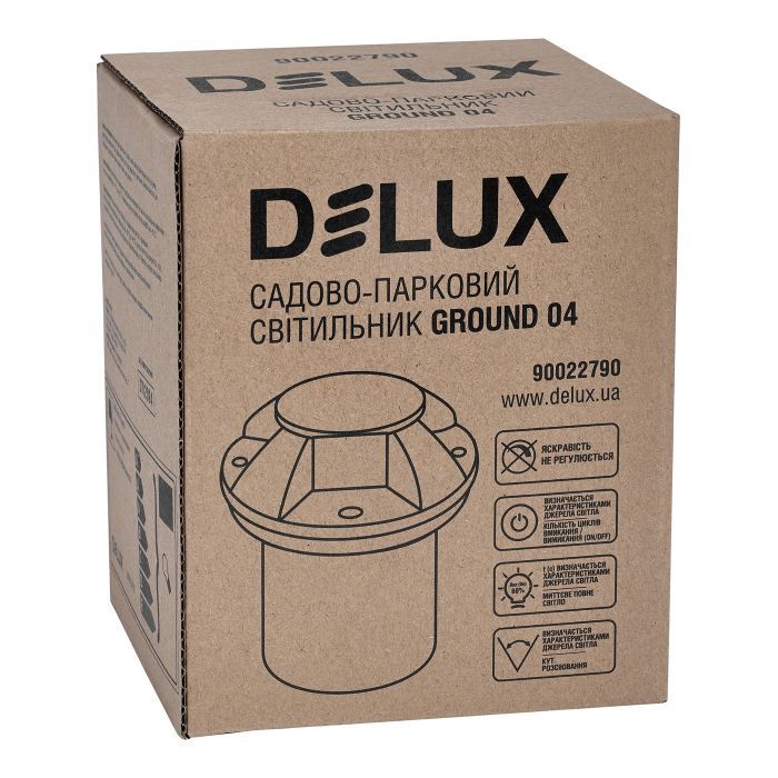 Світильник Delux GROUND 04_MR16 230V IP64 (90022790) зображення 3