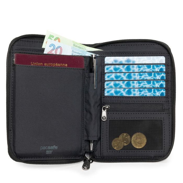 Кошелек Pacsafe RFIDsafe compact travel organizer Коричневый (11020205) изображение 3