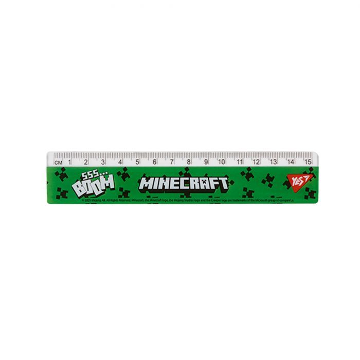Лінійка Yes Minecraft 15 см (370680) зображення 2
