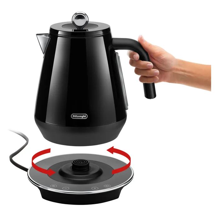 Електрочайник DeLonghi KBY 2011 BK (KBY2011BK) зображення 5