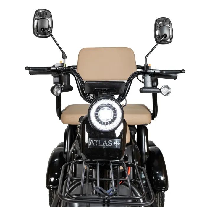 Электроскутер Atlas Elegant Trike 800W Black (4016) изображение 8