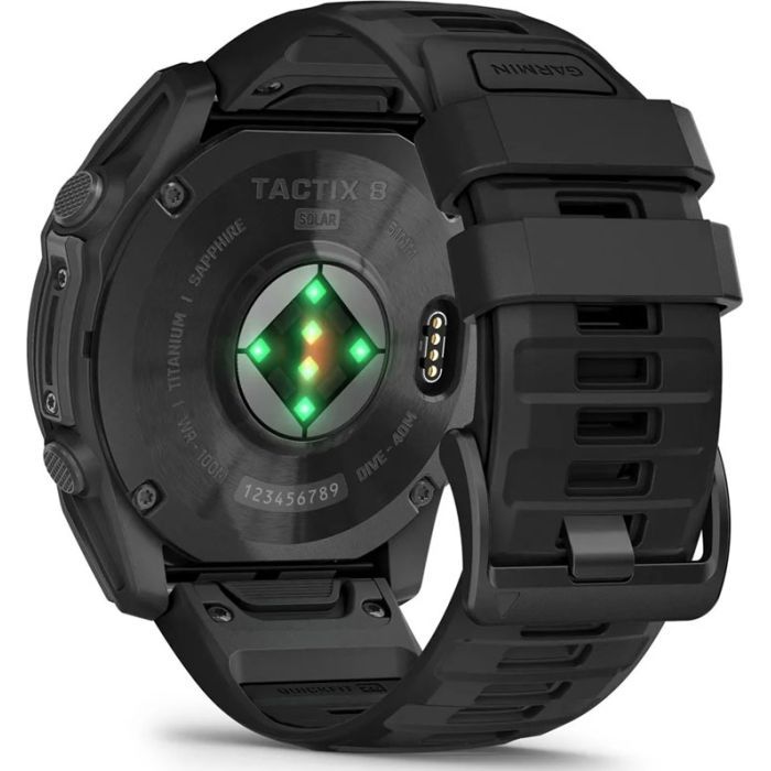 Смарт-годинник Garmin Tactix 8 Standard, Solar 51mm, GPS смарт-годинник (010-03407-01) зображення 10