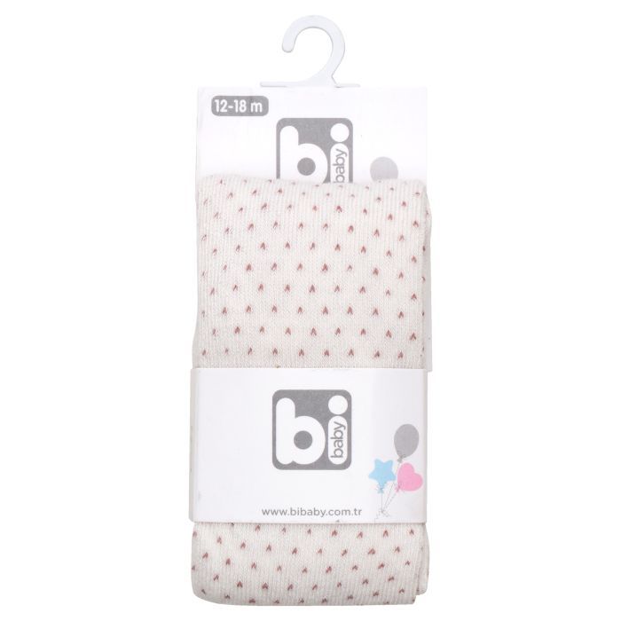 Колготки дитячі Bibaby у крапку (68122-80-beige)