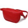 Сумка Shvigel Кожаная на пояс Красная (16372) изображение 2