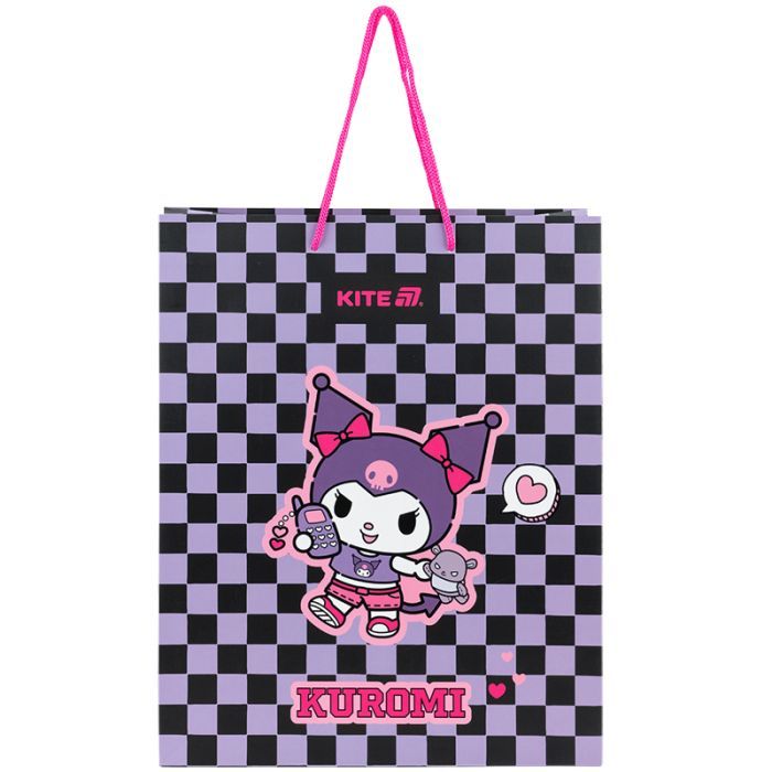 Подарочный пакет Kite Kuromi, 26х32 см (HK25-266-2) изображение 2