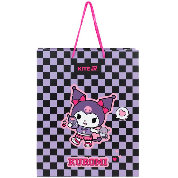 Подарочный пакет Kite Kuromi, 26х32 см (HK25-266-2) изображение 2