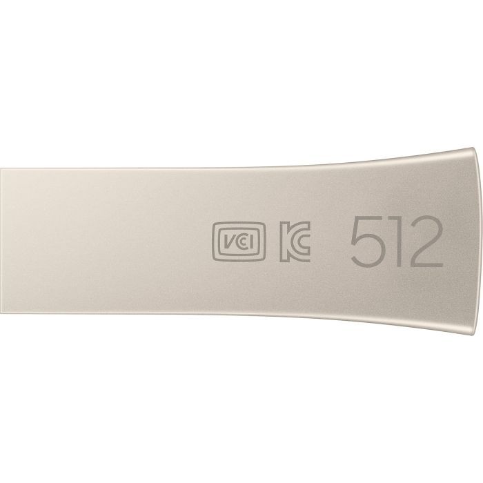 USB флеш накопитель Samsung 512GB Bar Plus Titanium Gray USB 3.2 (MUF-512BE4/APC) изображение 2