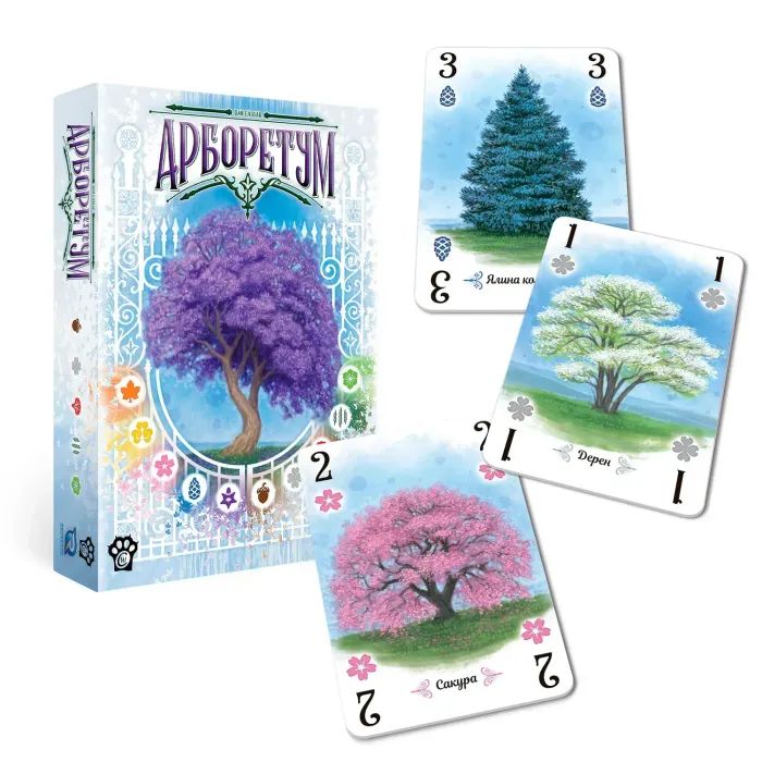 Настільна гра WoodCat Арборетум (Arboretum) (укр.) (ВР_АРБРТМ) зображення 3