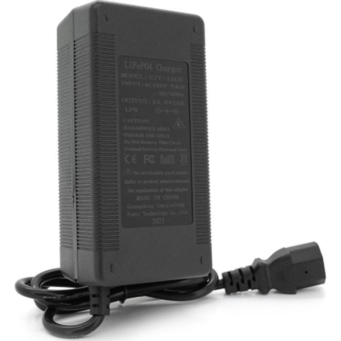 Сетевое зарядное устройство для АКБ Voltronic LiFePO4 12V (14.6V), 4S,10A (YT-SJT-1468-C13) изображение 3