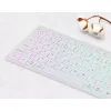Клавіатура Canyon HKB-W11 Slim Dual Mode Wireless/Bluetooth RGB UA White (CNS-HBTK11W) зображення 5