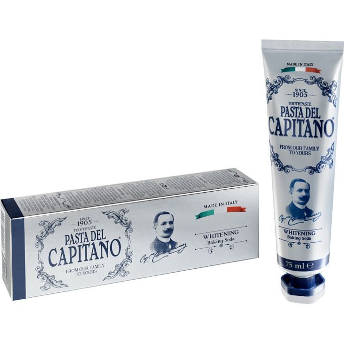 Зубна паста Pasta del Capitano Відбілювальна із содою 75 мл (8002140037900) зображення 2