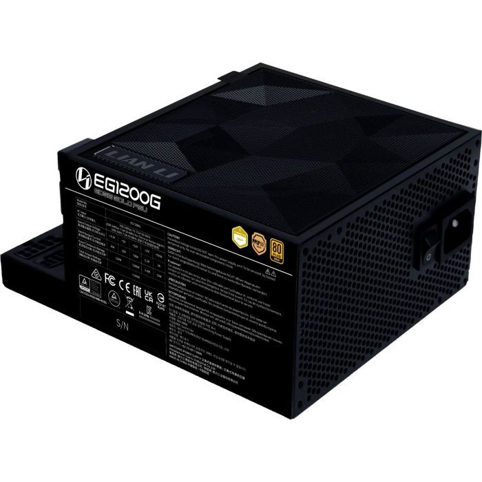 Блок питания Lian Li 1200W EDGE GOLD Black (G9P.EG1200G.BH00.EU) изображение 3