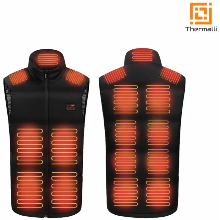 Жилет с подогревом Thermalli Morzine чорний M (10100305-01M) изображение 3