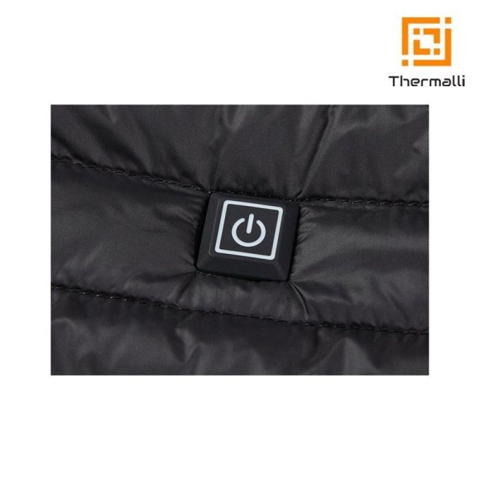 Куртка з підігрівом Thermalli Meribel чорний S (10880401S) зображення 5