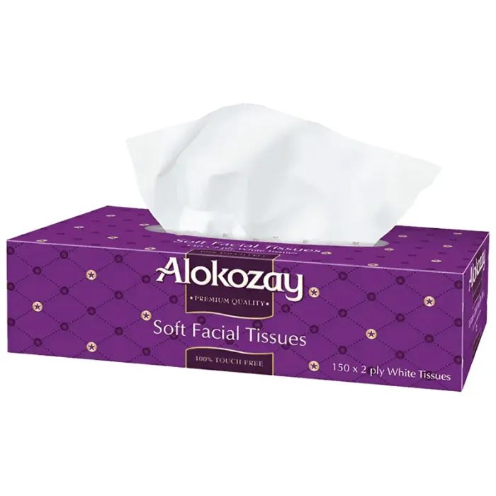 Салфетки косметические Alokozay 2 слоя 150 шт. (5904825069615)