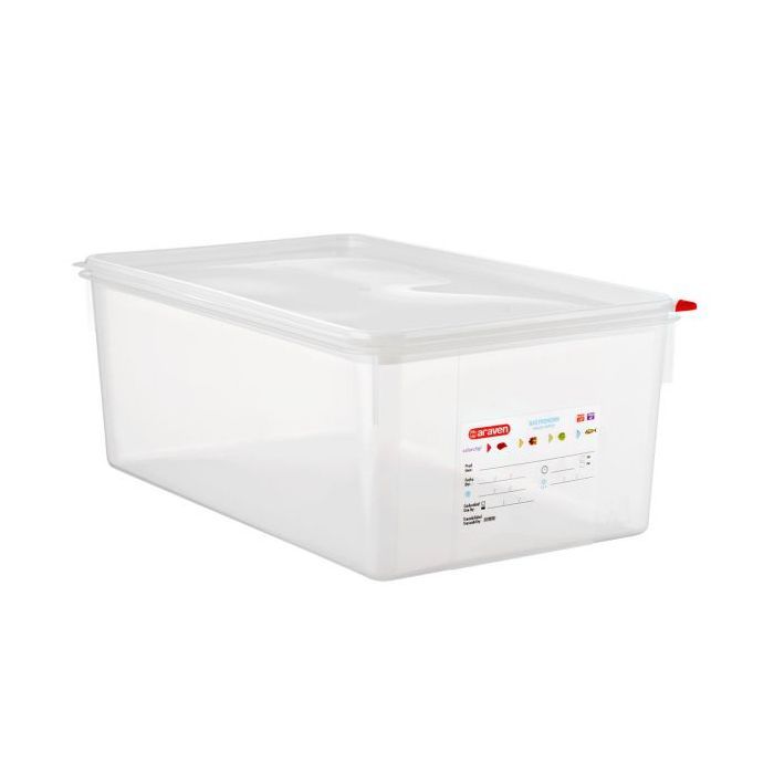 Харчовий контейнер Araven з кришкою GN 1/1 h-15 см 21 л (03037)