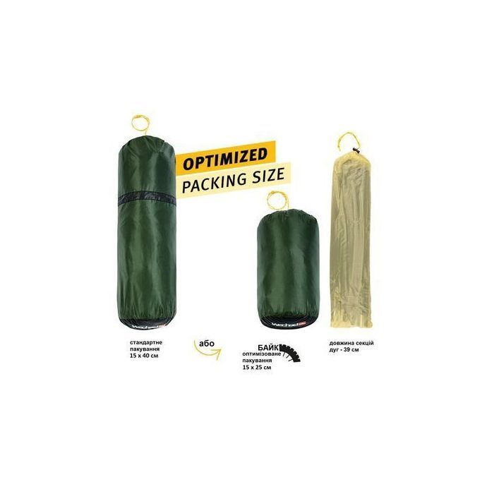 Намет Wechsel Bella 1 ZG Green (231055) (DAS303116) зображення 8