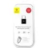 Переходник Micro USB F To USB-C M Adapter Black Baseus (CAMOTG-01) изображение 2