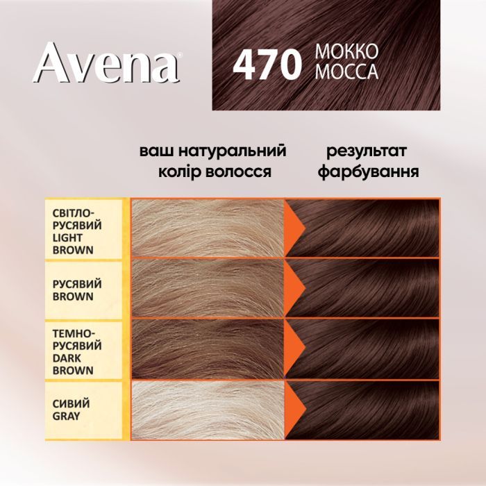 Фарба для волосся Acme Color Avena Rich Color Стійка 057 - Натуральна кава (4823115502582) зображення 5