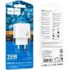 Зарядное устройство HOCO CS53A Surplus USB-C PD25W White (6942007631488) изображение 7