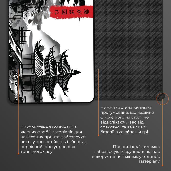 Коврик для мышки GamePro Speed/Control White (MP145BW) изображение 5