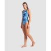 Купальник Arena Blue Flowers Swimsuit V Back 009027-850 синій, чорний 42 (3468337506454) зображення 5