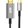 Кабель мультимедийный USB-C to HDMI 1.8m GB019-CHDMI XO (GB019-CHDMI.tranish) изображение 2