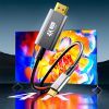 Кабель мультимедийный USB-C to HDMI 1.8m GB019-CHDMI XO (GB019-CHDMI.tranish) изображение 4