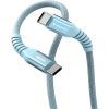 Дата кабель USB-C to USB-C 1.2m Magnetic 60W blue Verbatim (31852) зображення 2