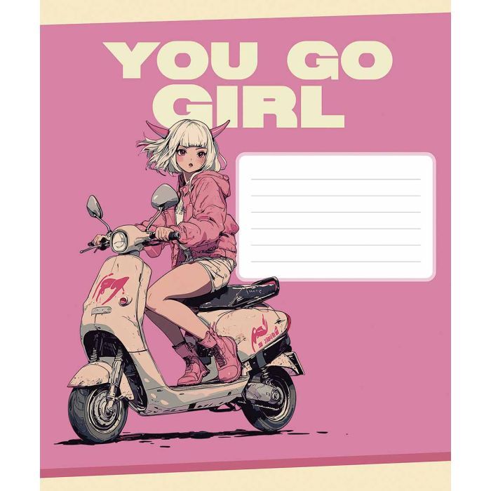 Зошит Школярик 18 аркушів лінія (018-3550L)