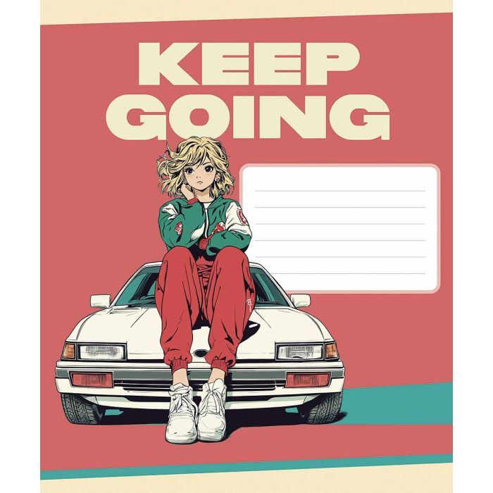 Зошит Школярик 18 аркушів лінія (018-3550L) зображення 3