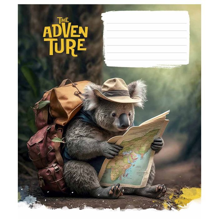 Тетрадь Школярик Best adventure 12 листов линия (012-3285L) изображение 4
