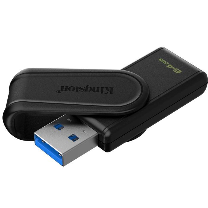USB флеш накопитель Kingston 64GB DataTraveler Exodia S Black USB 3.2 (DTXS/64GB) изображение 2