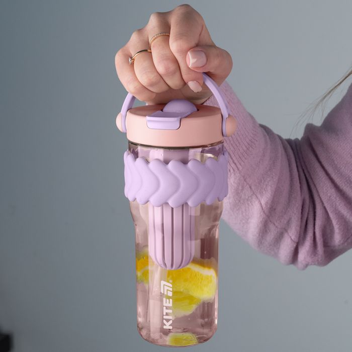 Бутылка для воды Kite 900 мл м'ятно-рожевий (K25-1231-3) изображение 8