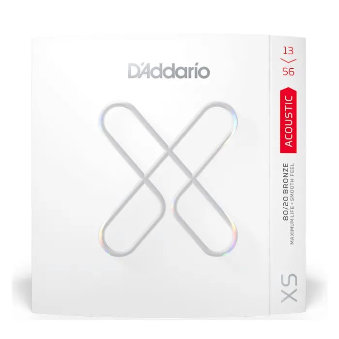 Струни для гітари D'Addario XS 80/20 Bronze Medium (13-56) (XSABR1356)