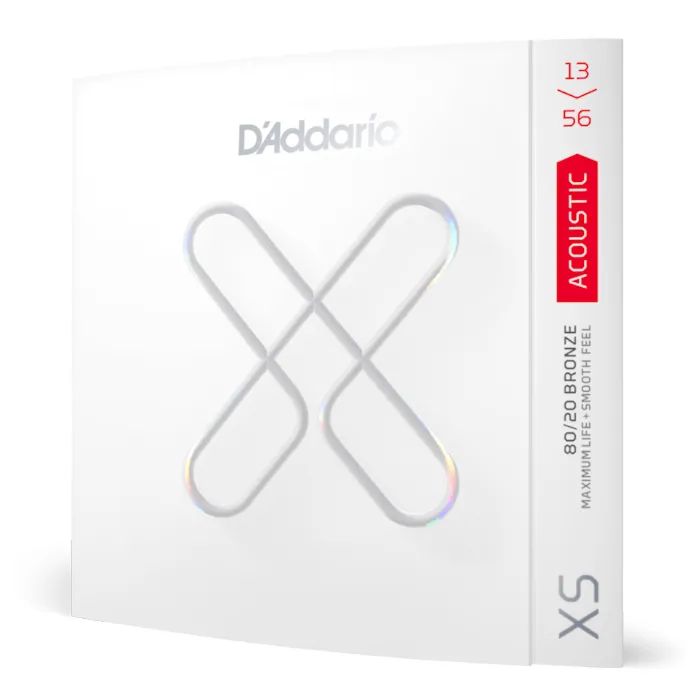 Струни для гітари D'Addario XS 80/20 Bronze Medium (13-56) (XSABR1356) зображення 2