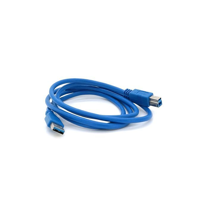 Кабель для принтера USB 3.0 AM/BM 1.5m blue Voltronic (YT-3.0AM\BM-1.5BL)