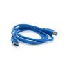 Кабель для принтера USB 3.0 AM/BM 1.5m blue Voltronic (YT-3.0AM\BM-1.5BL)