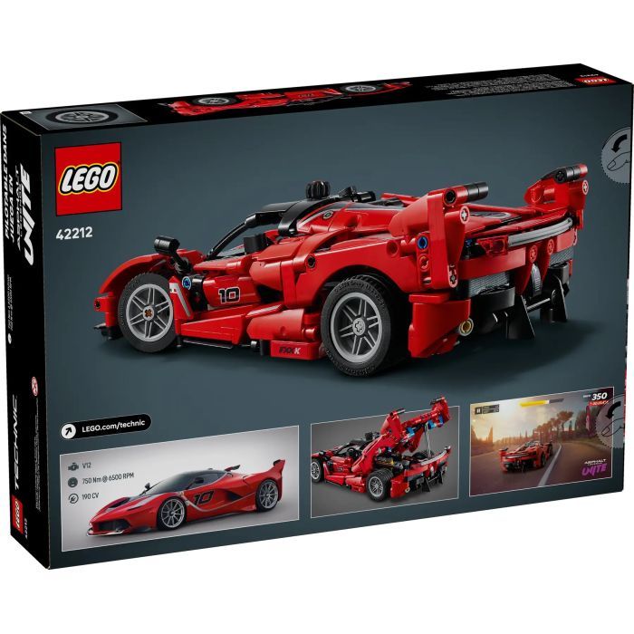 Конструктор LEGO Technic Ferrari FXX K (42212) изображение 8
