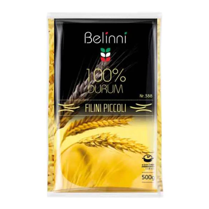 Макароны Belinni Вермишель нитевидная тонкая короткая 500 г (4750020051297)