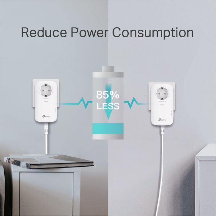 Адаптер Powerline TP-Link TL-PA8010PKIT зображення 6