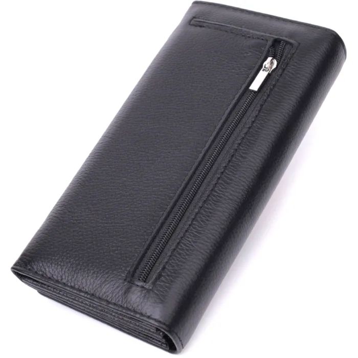 Гаманець ST Leather З натуральної шкіри Чорний (22523) зображення 2