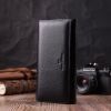 Гаманець ST Leather З натуральної шкіри Чорний (22523) зображення 9