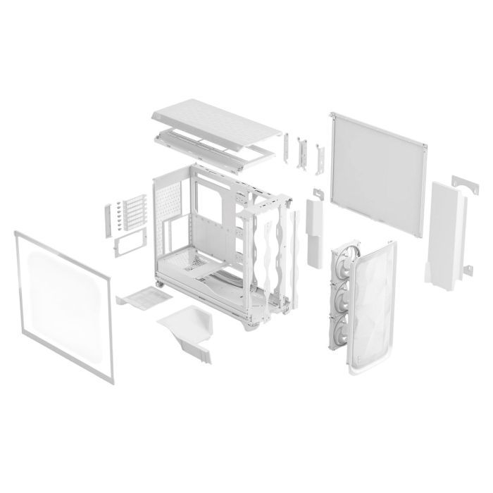 Корпус Fractal Design Meshify 3 XL White RGB TG CT (FD-C-MES3X-06) зображення 11