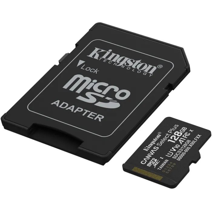 Карта пам'яті Kingston 64GB microSDXC class 10 UHS-I V10 A1 Canvas Select Plus (SDCS3/64GB) зображення 2