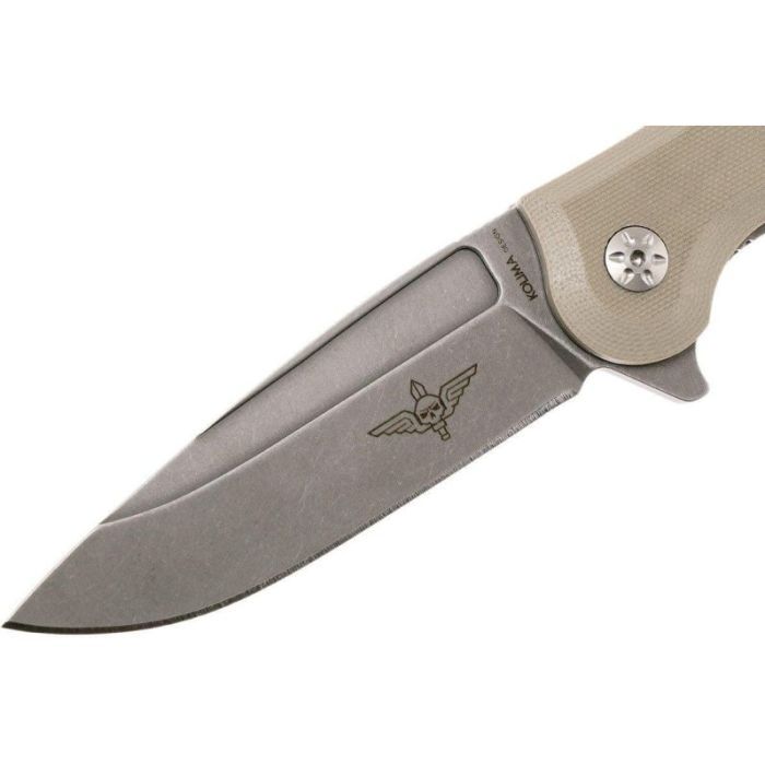 Ніж Maserin Police, N690, G10 + титан, зелений (680/G10V) зображення 3