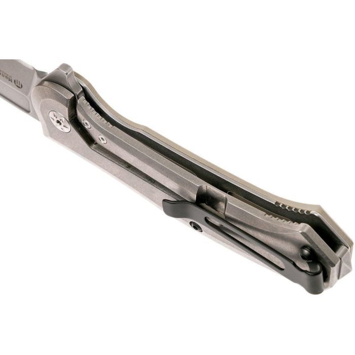 Ніж Maserin Police, N690, G10 + титан, зелений (680/G10V) зображення 5