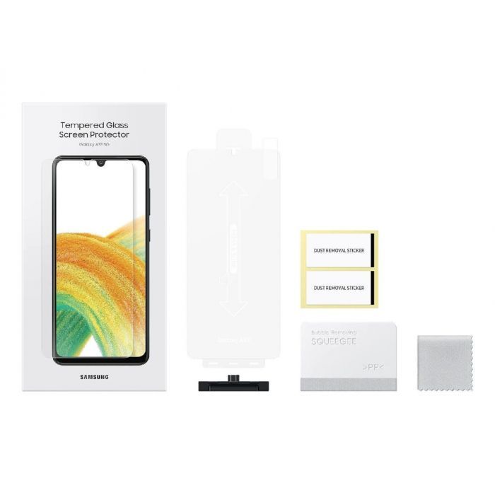 Стекло защитное Samsung Core H+ Samsung Galaxy A33 (A336) Transparent (ET-FA336TTEGRU) изображение 4