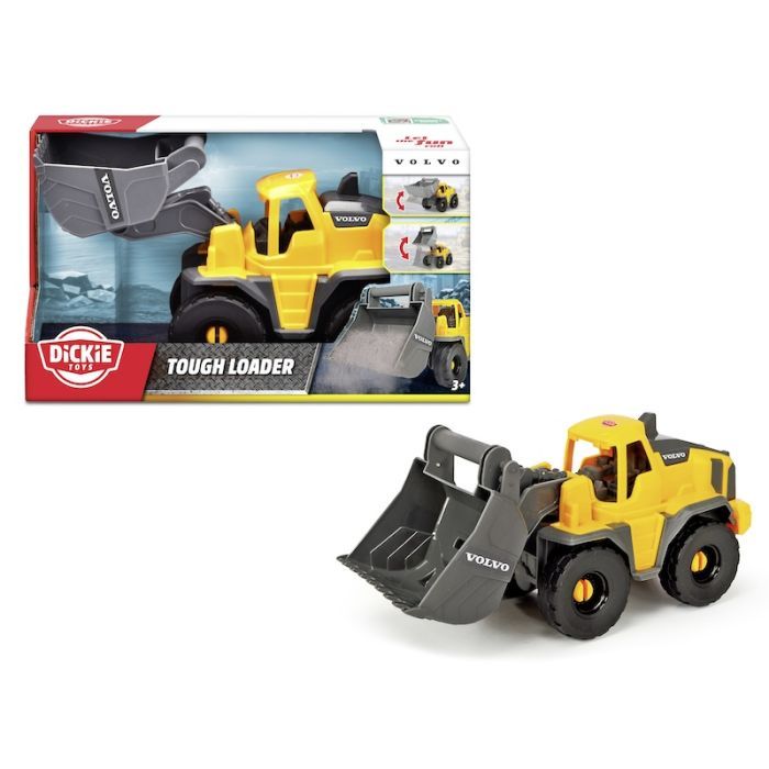 Спецтехника Dickie Toys Погрузчик «Вольво», 26 см (3724010)