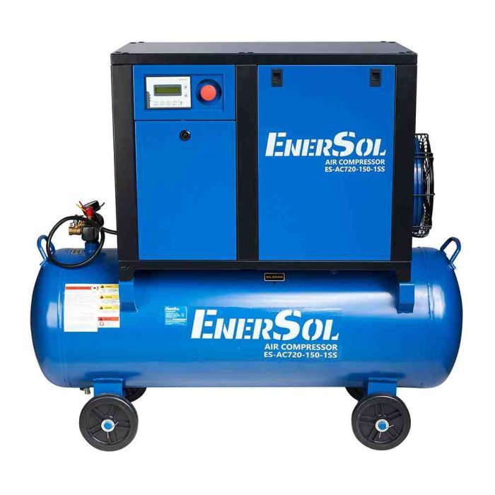 Компрессор Enersol винтовой ES-AC720-150-1SS, 720 л/мин, 4 кВт, 127.0 кг (ES-AC720-150-1SS)